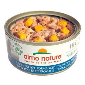 ALMO NATURE "HFC CAT NATURAL" - ATUM, FRANGO E QUEIJO