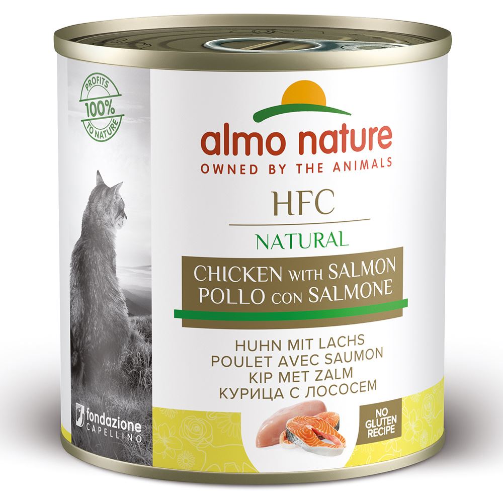 "ALMO NATURE" HFC CAT NATURAL - FRANGO E SALMÃO