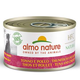 "ALMO NATURE" HFC DOG NATURAL - ATUM E FRANGO