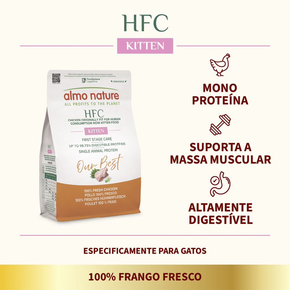 ALMO NATURE HFC "OUR BEST" KITTEN FRANGO