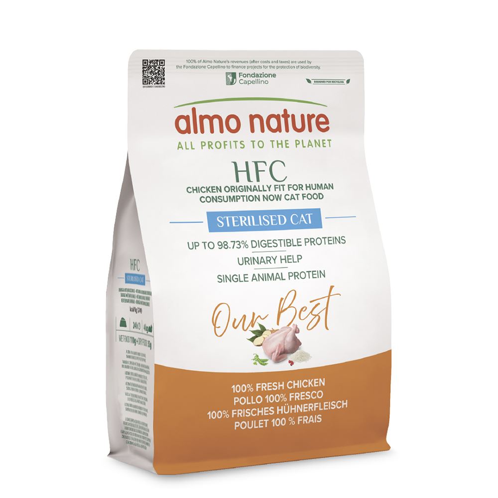 ALMO NATURE HFC "OUR BEST" CAT STERILIZED FRANGO