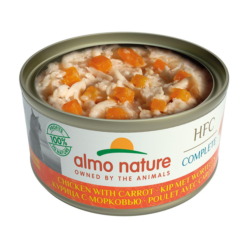 "ALMO NATURE" HFC CAT COMPLETE - FRANGO COM CENOURA