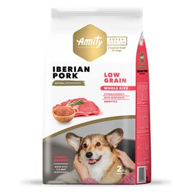 AMITY SUPER PREMIUM (LOW GRAIN) - MINI ADULT IBERIAN PORK