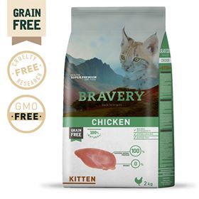 BRAVERY - CHICKEN KITTEN (GRAIN FREE)