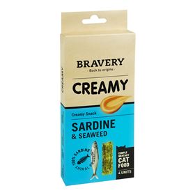 BRAVERY CREAMY - SARDINHA & ALGAS