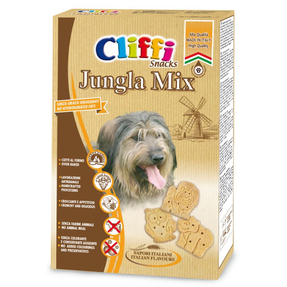 CLIFFI - JUNGLA MIX (BISCOITOS PARA CÃES)