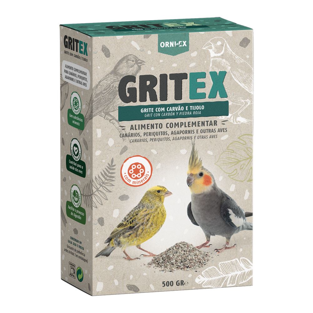 GRITEX - GRITE PARA AVES DE PEQUENO PORTE