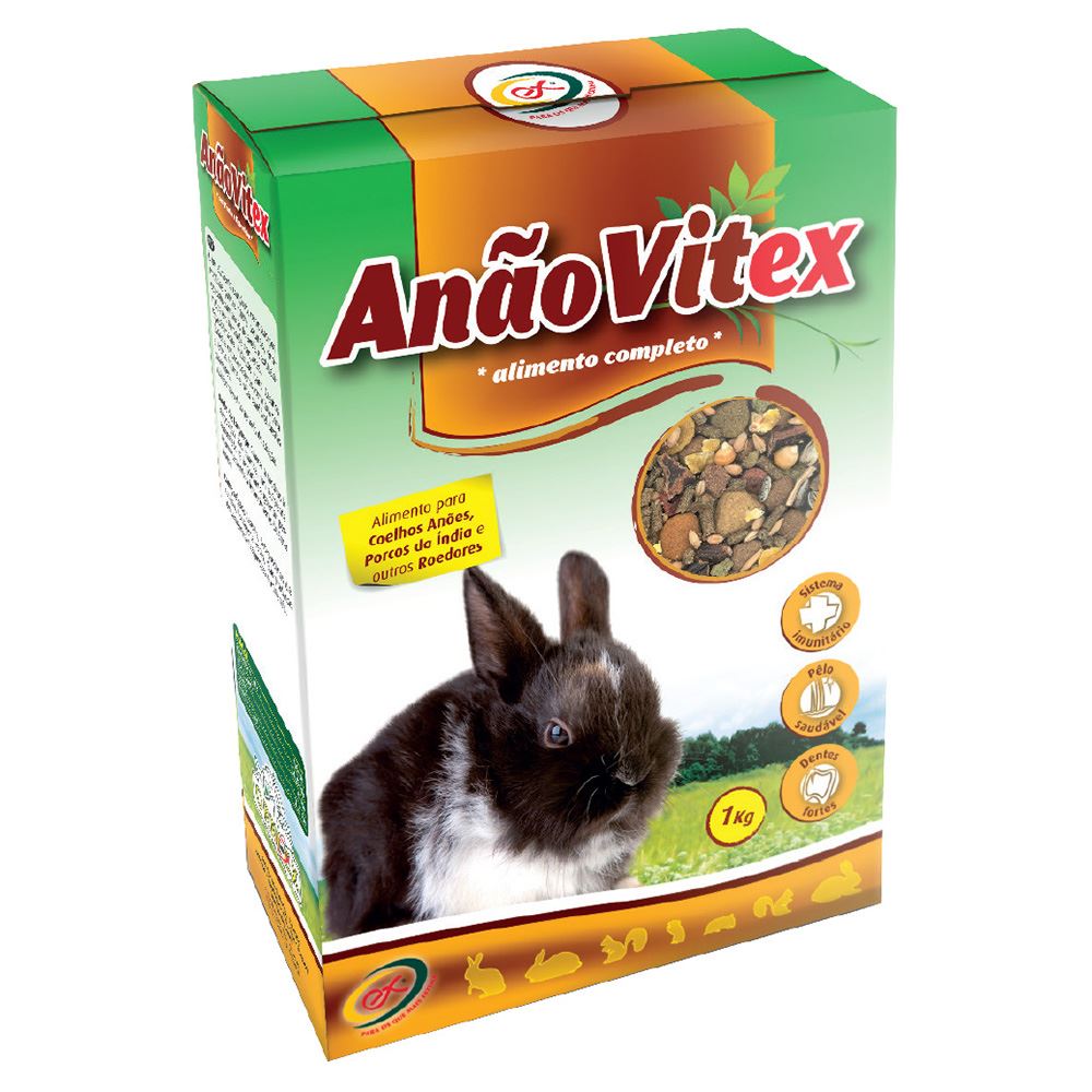 ANÃOVITEX (MISTURA PARA COELHOS ANÕES)