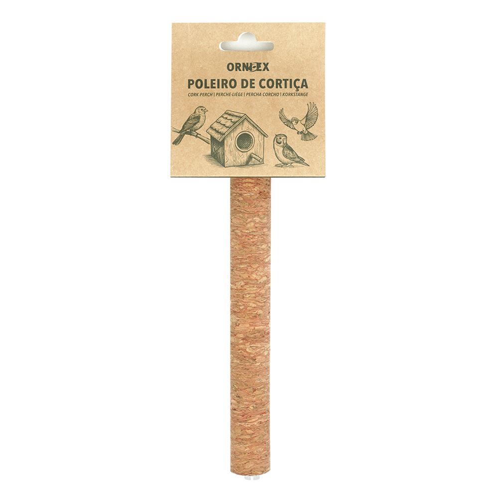 POLEIRO MACIO EM CORTIÇA TORNEADA (NATURAL)