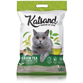 LITTER "KATSAND" - CHÁ VERDE (10 LT)