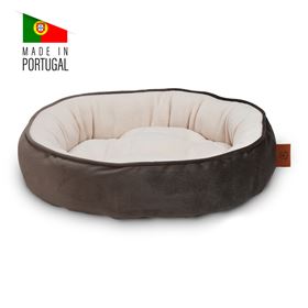 CAMA HOMIPET "GENEVE" (CASTANHO/CREME)