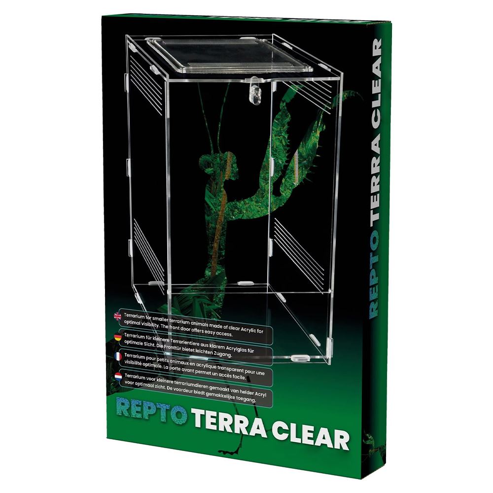 TERRÁRIO ACRÍLICO "REPTO TERRA CLEAR"