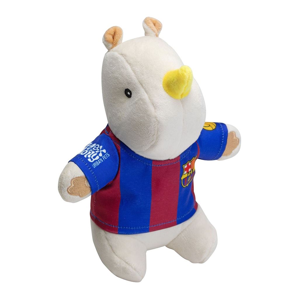 MAX & MOLLY - RINOCERONTE "FC BARCELONA" EM PELUCIA