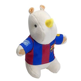 MAX & MOLLY - RINOCERONTE "FC BARCELONA" EM PELUCIA