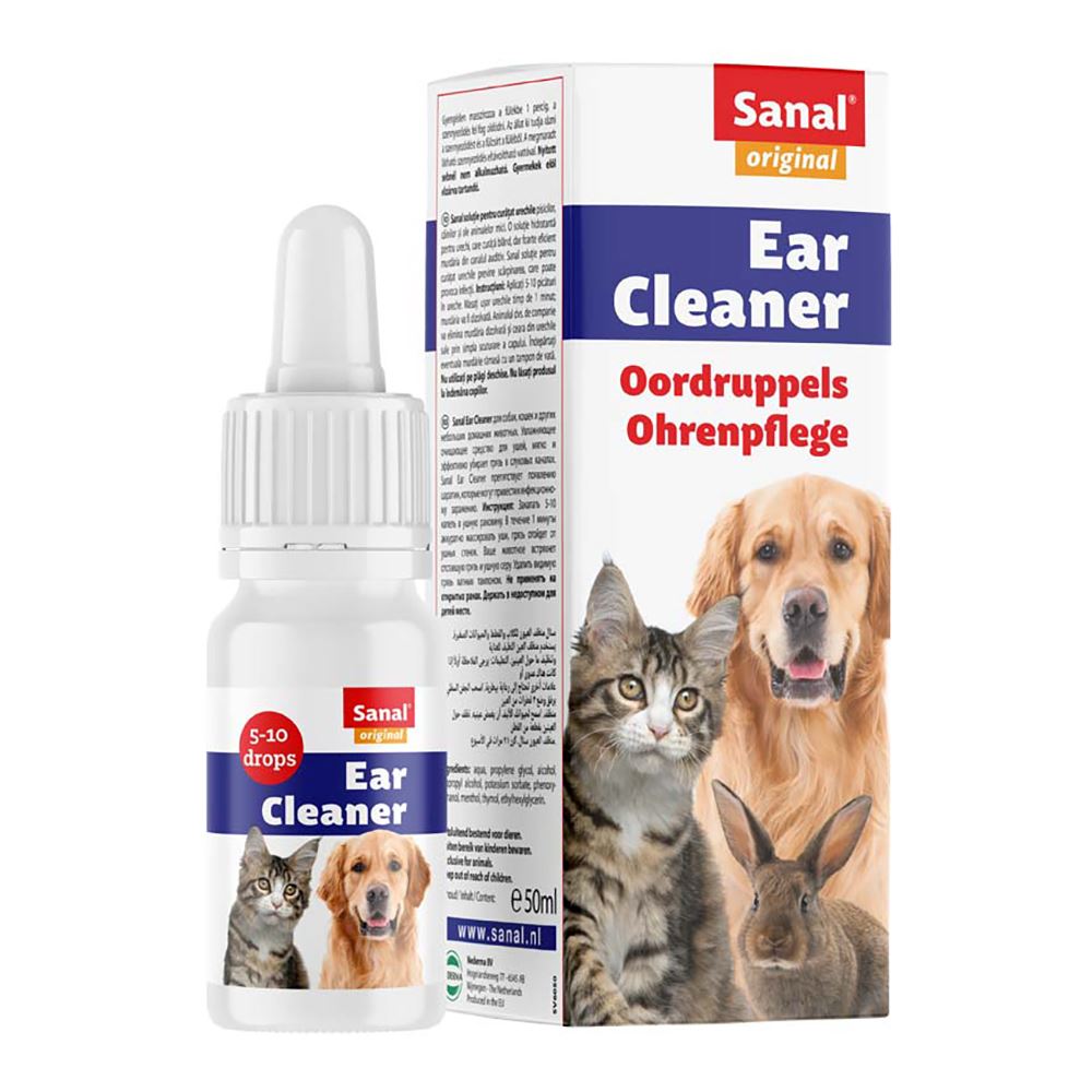 SANAL DOG/CAT - EAR CLEANER