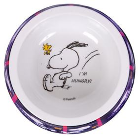 SNOOPY - GAMELA EM MELAMINA (PRETO/FRAMES)