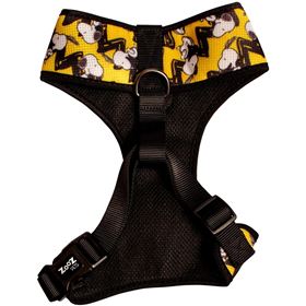 SNOOPY - COLETE PEITORAL "MESH" (AMARELO/C.B.)