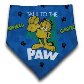 LENÇO GARFIELD "TALK TO THE PAW"