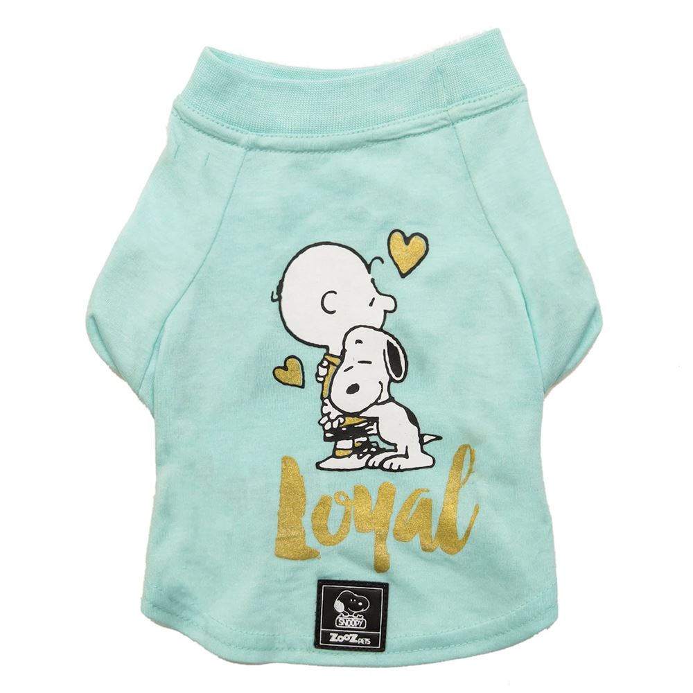 SNOOPY - T-SHIRT (LOYAL LIGHT GREEN)