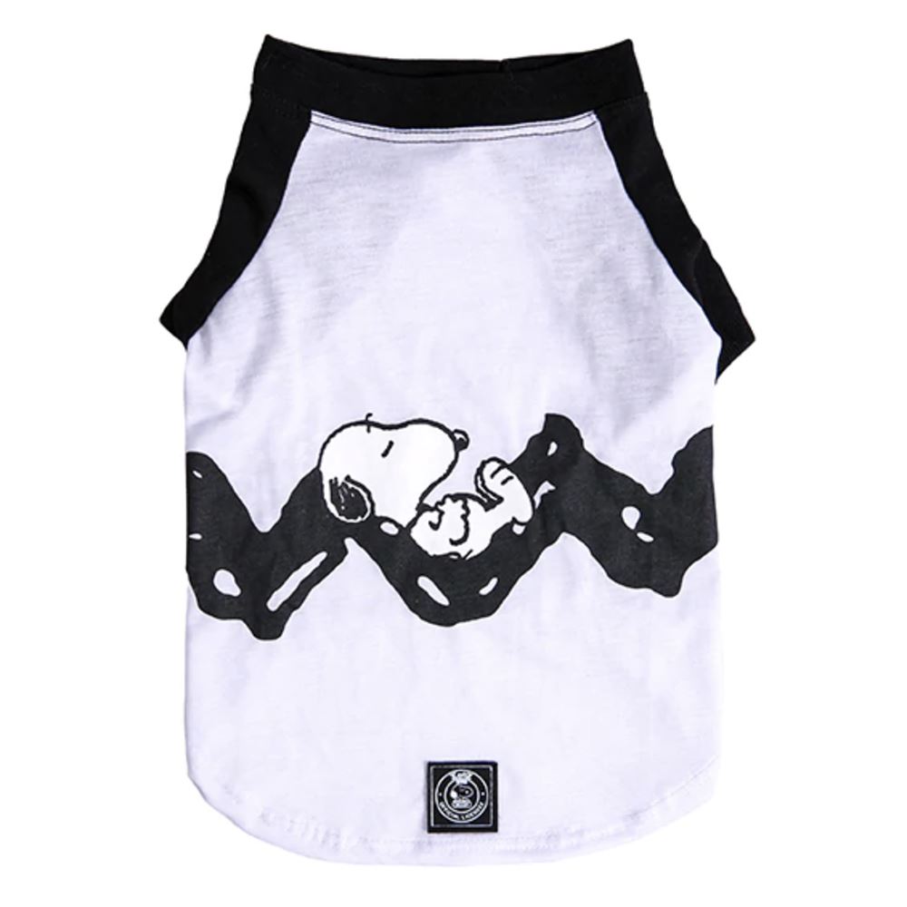 SNOOPY - T-SHIRT (SLEEPING BLACK & WHITE)