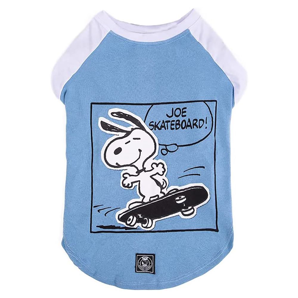 SNOOPY - T-SHIRT (SKATEBOARD BLUE)