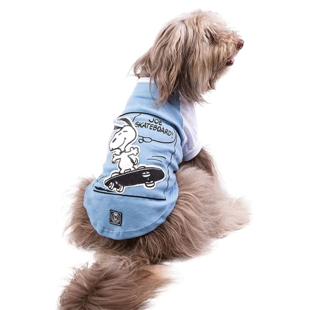 SNOOPY - T-SHIRT (SKATEBOARD BLUE)