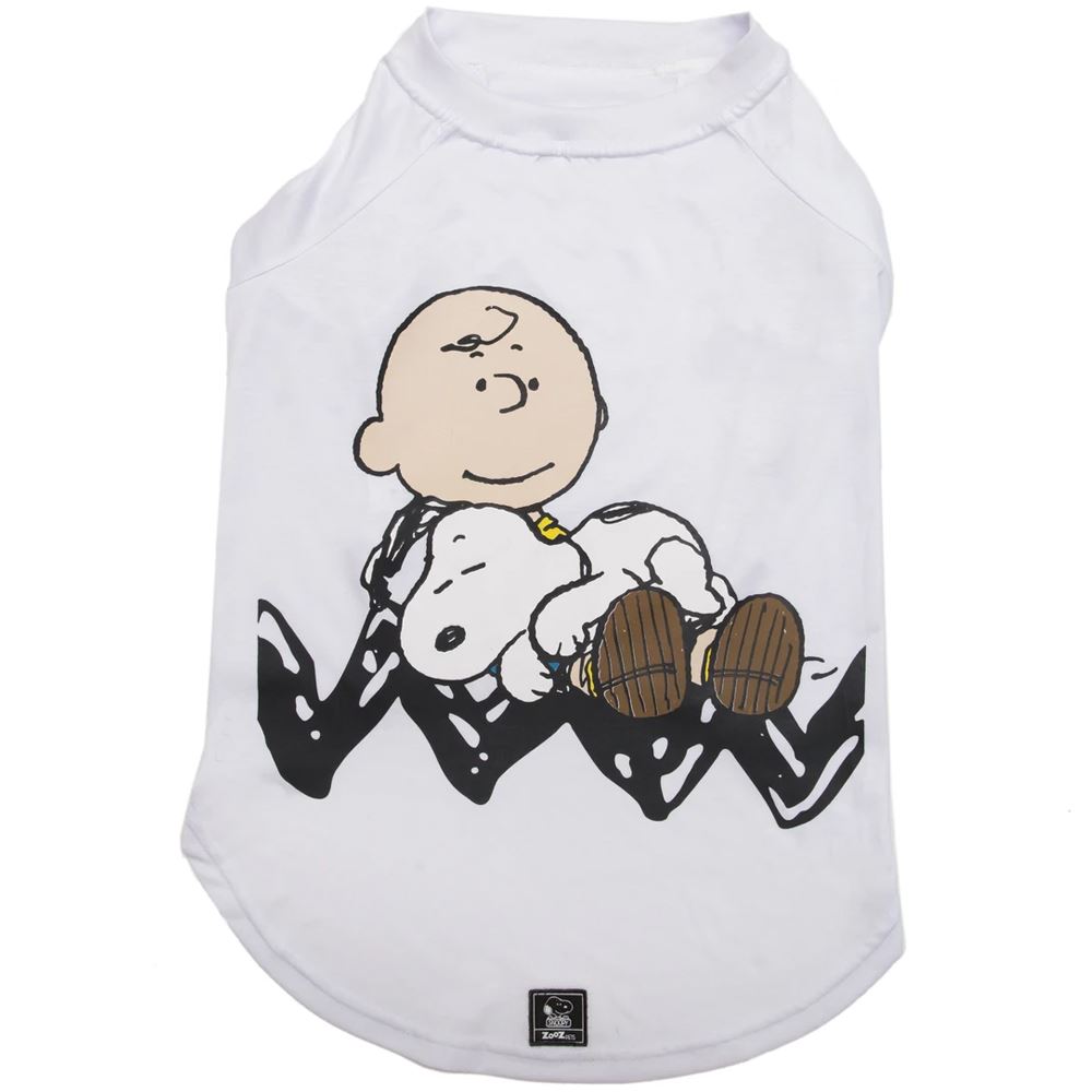 SNOOPY - T-SHIRT (BRANCA/SLEEPING)