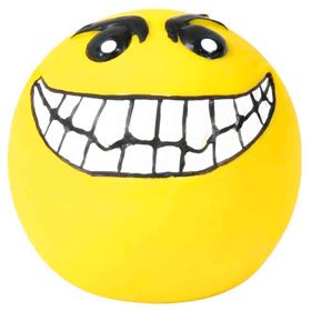 BOLA "SMILEYS" EM LÁTEX COM SOM