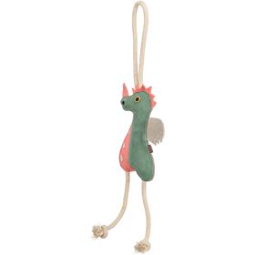 DRAGÃO EM PELE GENUÍNA E CORDA