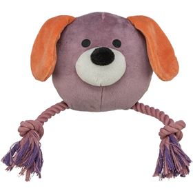 CÃO EM PELÚCIA/CORDA
