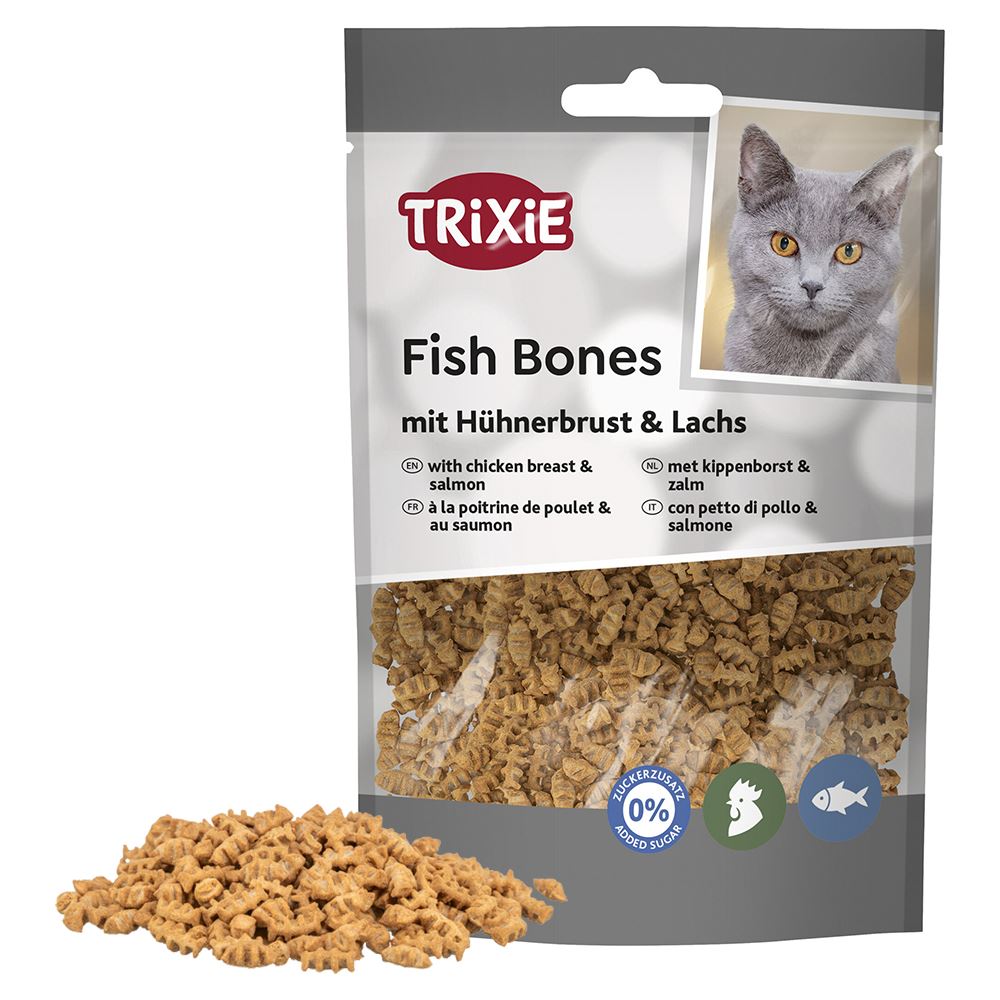 FISH BONES COM PEITO DE FRANGO E SALMÃO