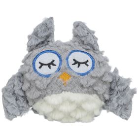 CORUJA EM PELÚCIA COM CATNIP