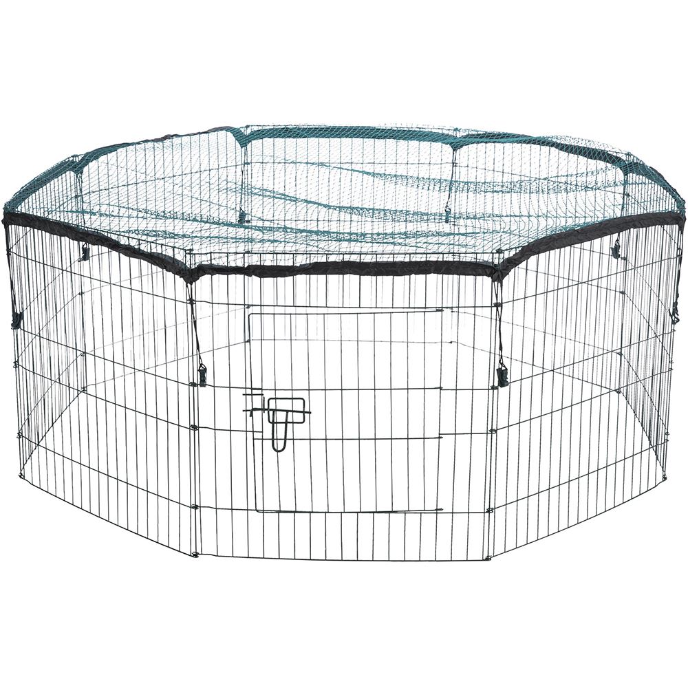 CERCA 8 ELEMENTOS COM REDE PROTETORA PARA ROEDORES