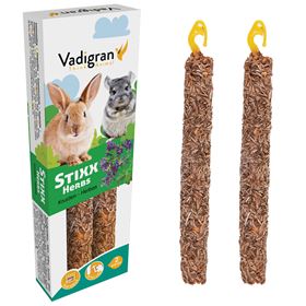 STIXX - STICKS COM ERVAS PARA COELHOS E CHINCHILLAS