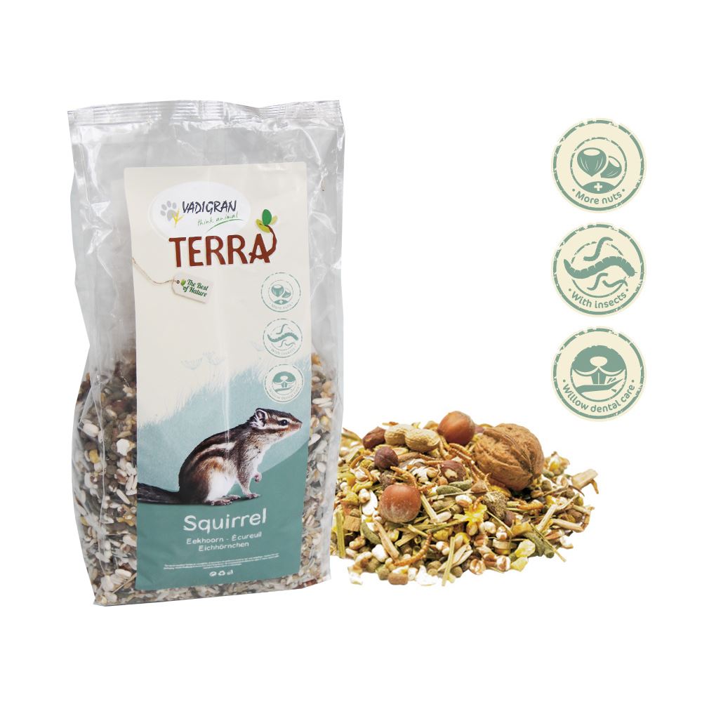 TERRA - ALIMENTO PREMIUM PARA ESQUILOS